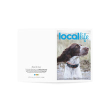 Load image into Gallery viewer, Local Life Cover Greeting Card Dog Series • The Sporting Issue - November 2018