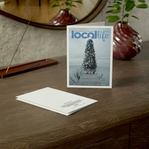 Local Life Cover Greeting Card Holiday Series • Lowcountry Holiday Tree - December 2017