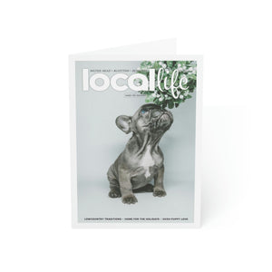 Local Life Cover Greeting Card Dog Series • Lowcountry Traditions - December 2020