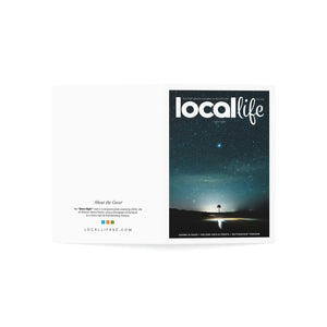 Local Life Cover Greeting Card Holiday Series • Silent Night - December 2018
