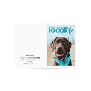 Local Life Cover Greeting Card Dog Series • The Dog Issue - August 2021