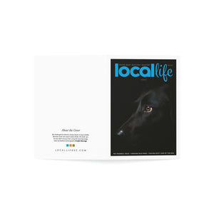 Local Life Cover Greeting Card Dog Series • The Pet Issue - November 2019