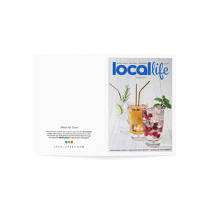 Local Life Cover Greeting Card Holiday Series • Holiday Spirits - December 2019