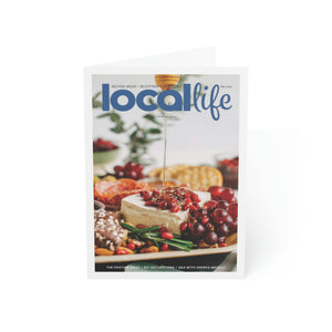 Local Life Cover Greeting Card Holiday Series • Brie Our Guest - December 2022
