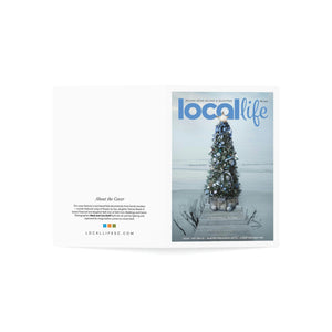 Local Life Cover Greeting Card Holiday Series • Lowcountry Holiday Tree - December 2017